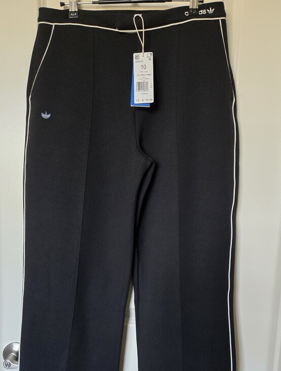 adidas Originals Pants - NWT Adidas Originals Tailored Trousers Black Size 10 Item# JD5472